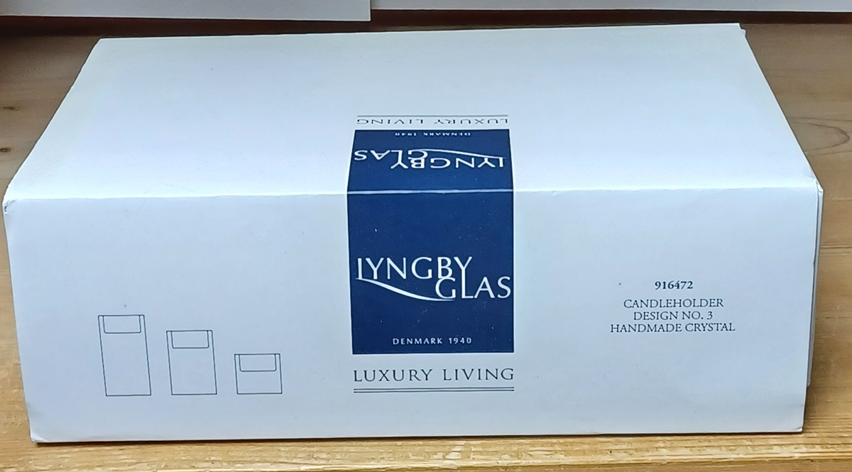 0150 Lyngby Luxury fyrfadlys