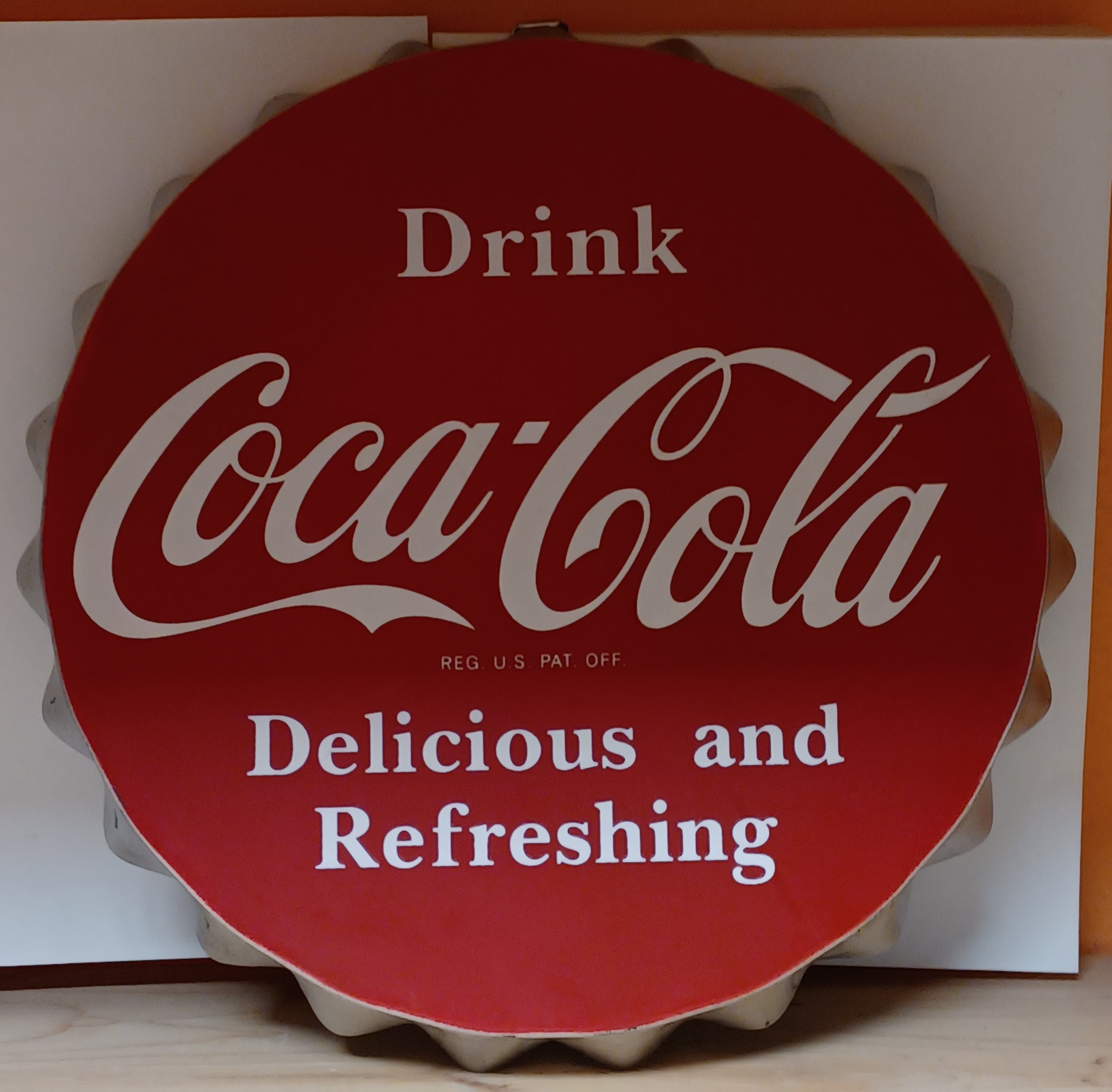 0012 Coca Cola vægdekoration