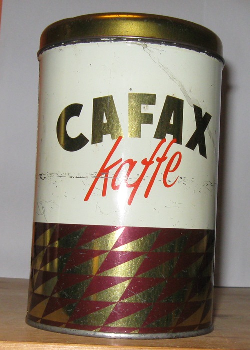 Cafax kaffedåse