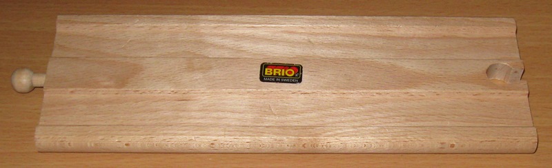 0200 Brio stor skinne, 22 cm