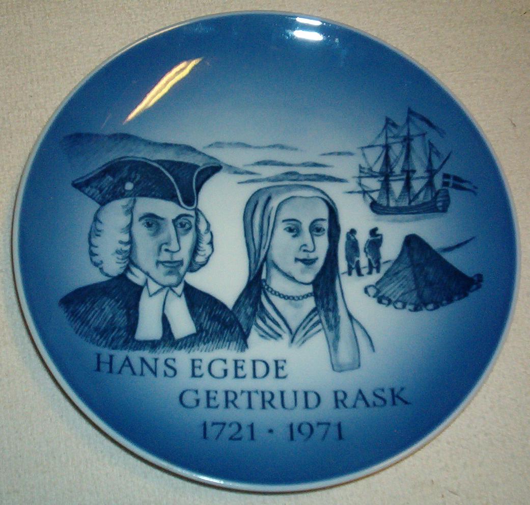 Hans Egede og Gertrud Rask 1721-1971