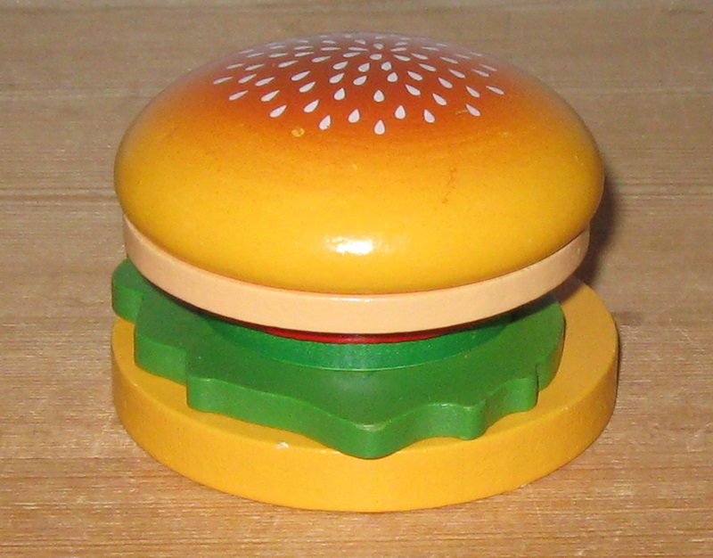 0150 Burger Træmad