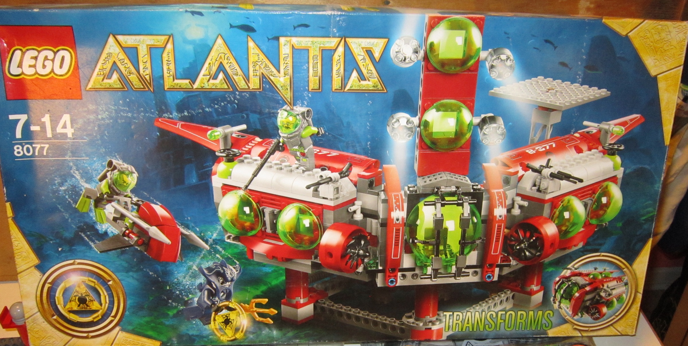 0200 Lego Atlantis 8077
