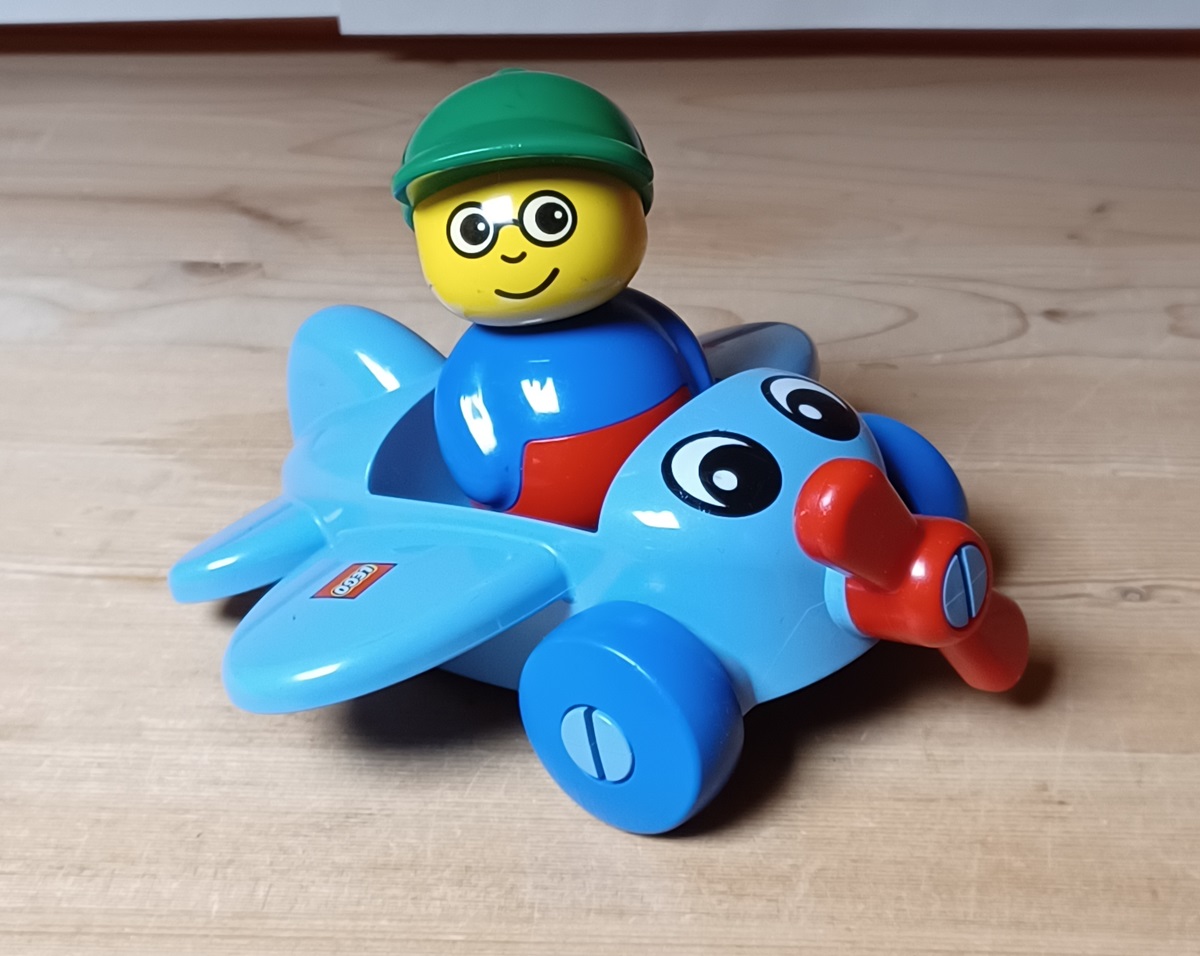 0020 Lego Primo Fly med pilot