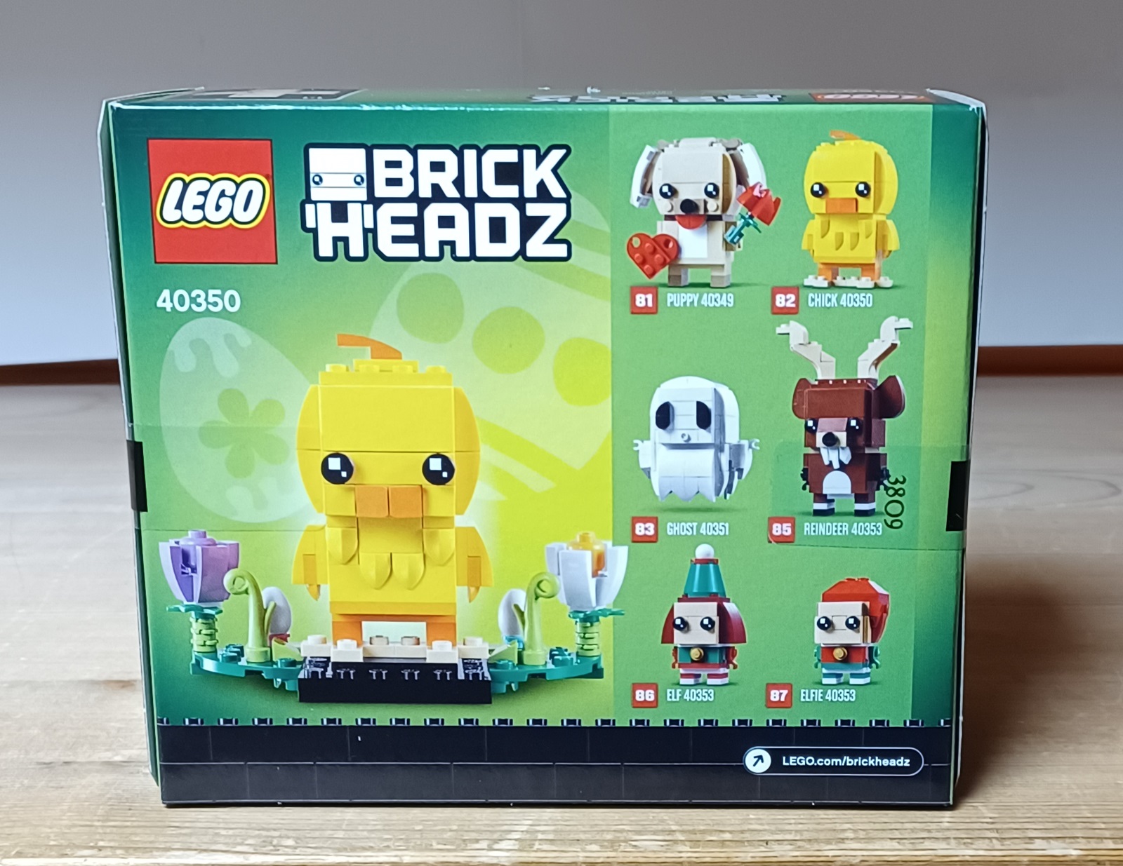 0010 Lego Brick heads 40350