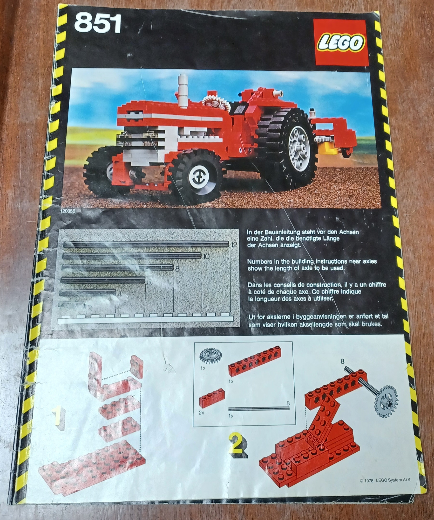 0010 Lego technic 851