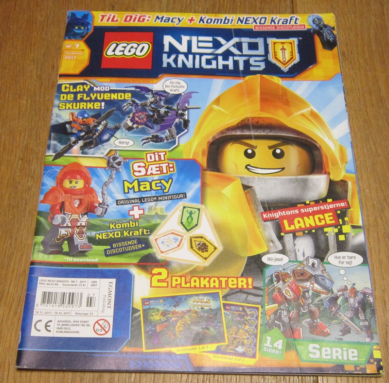 0780 Lego Nexo Knights Nr. 7 - 2017