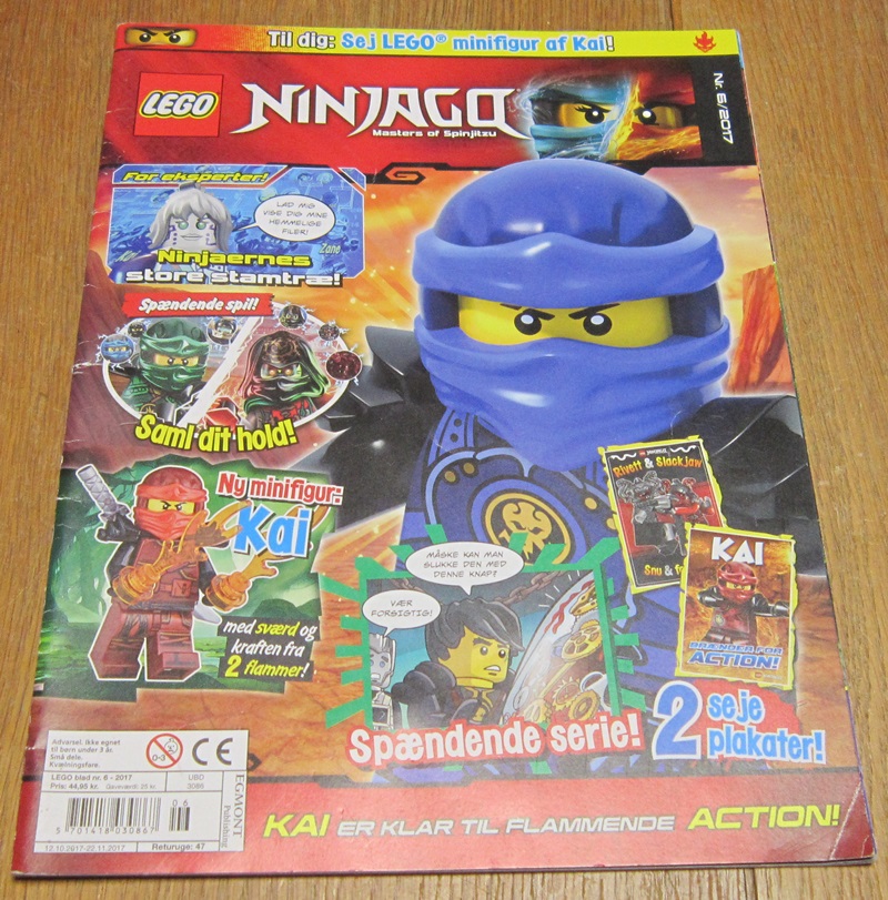 0790 Lego NinJago Nr. 6 - 2017