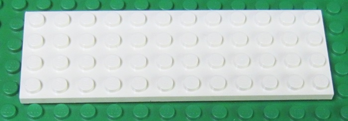 0140 Lego plade 4 * 12