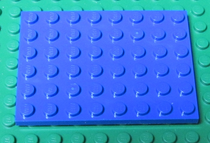 0160 Lego plade 6 * 8