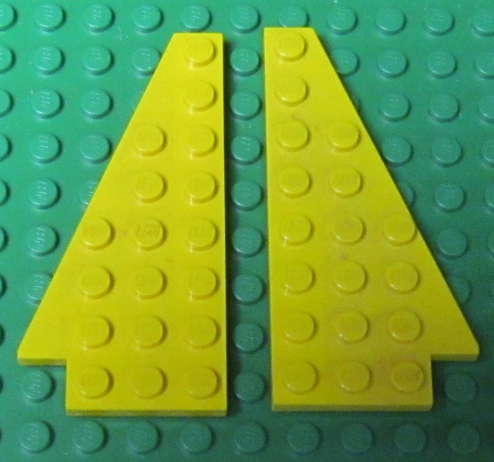 Lego plade skrå ( 3 mm )