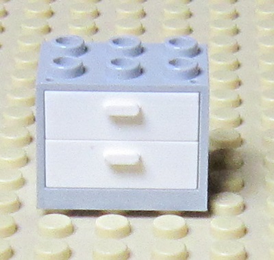 0330 Lego Kasse med skuffer 3 * 2