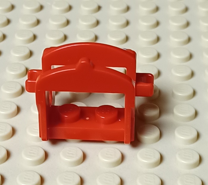 0506 Lego hestesaddel 2-klips