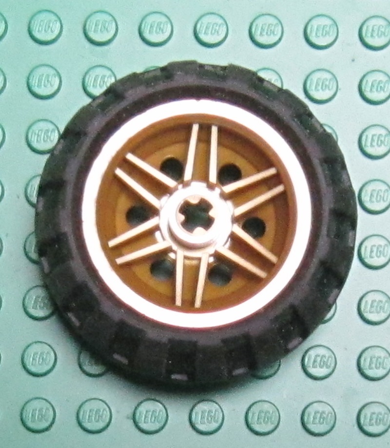 0080 Lego Technic hjul 45 * 25