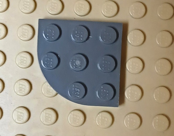 0100 Lego plade rund 3 * 3