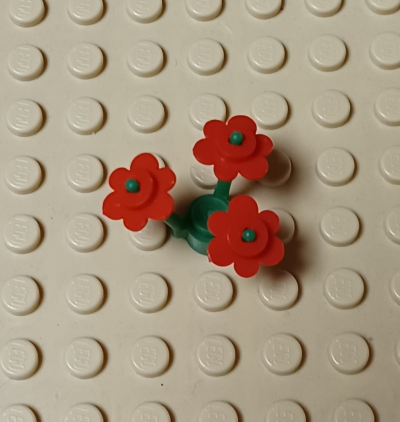 0263 Lego blomst